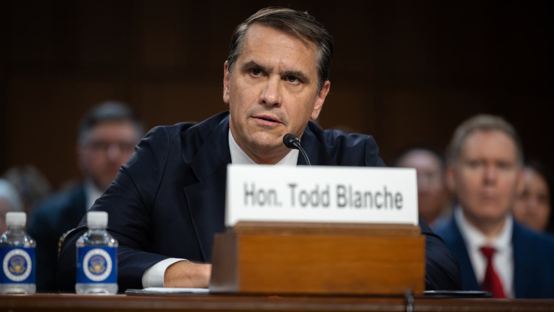 Todd Blanche nomination stalls as Cornyn presses DOJ on Trump IRS deal