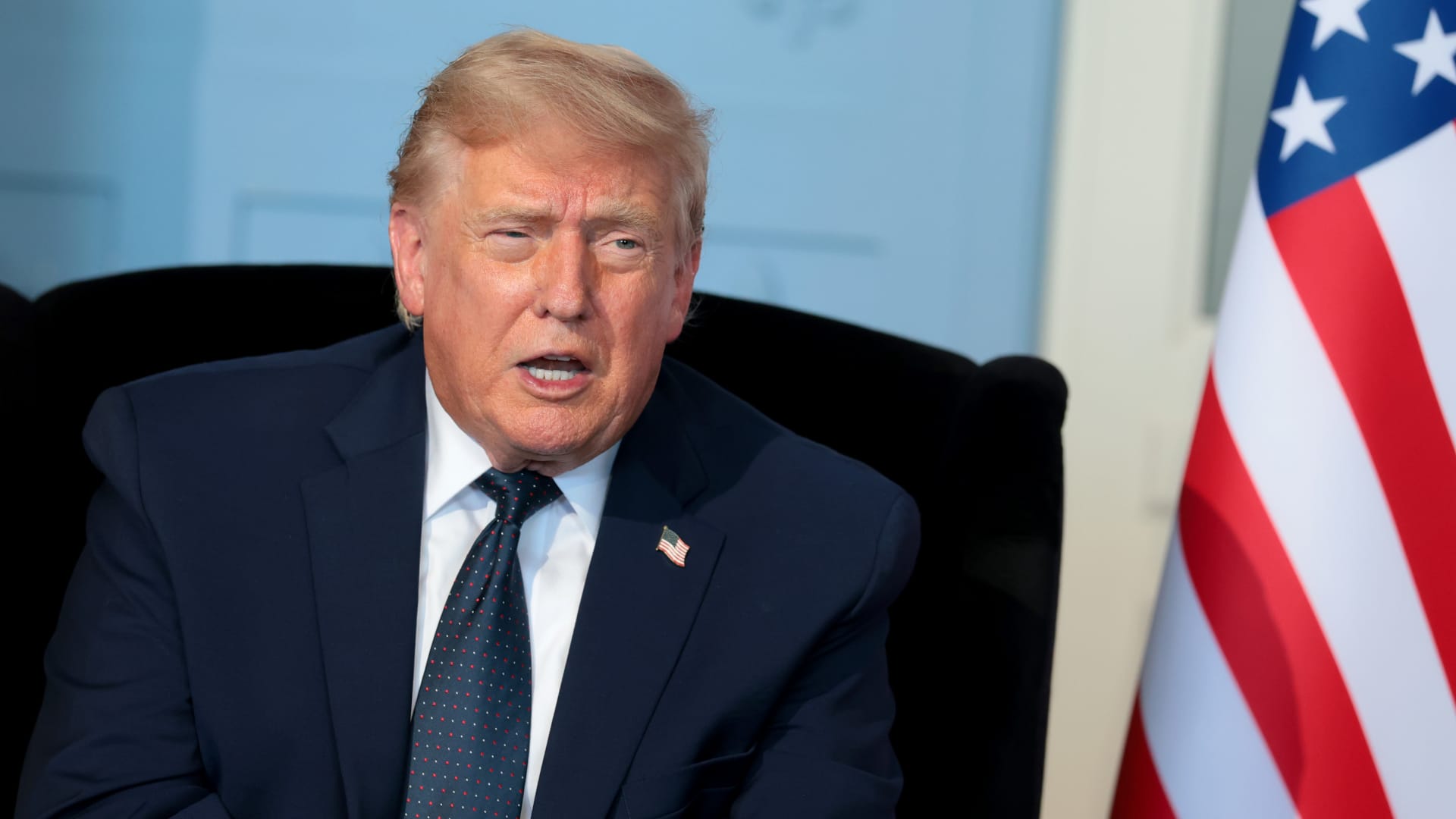 Trump calls Iran pact ‘unconditional surrender’ as Hormuz reopens