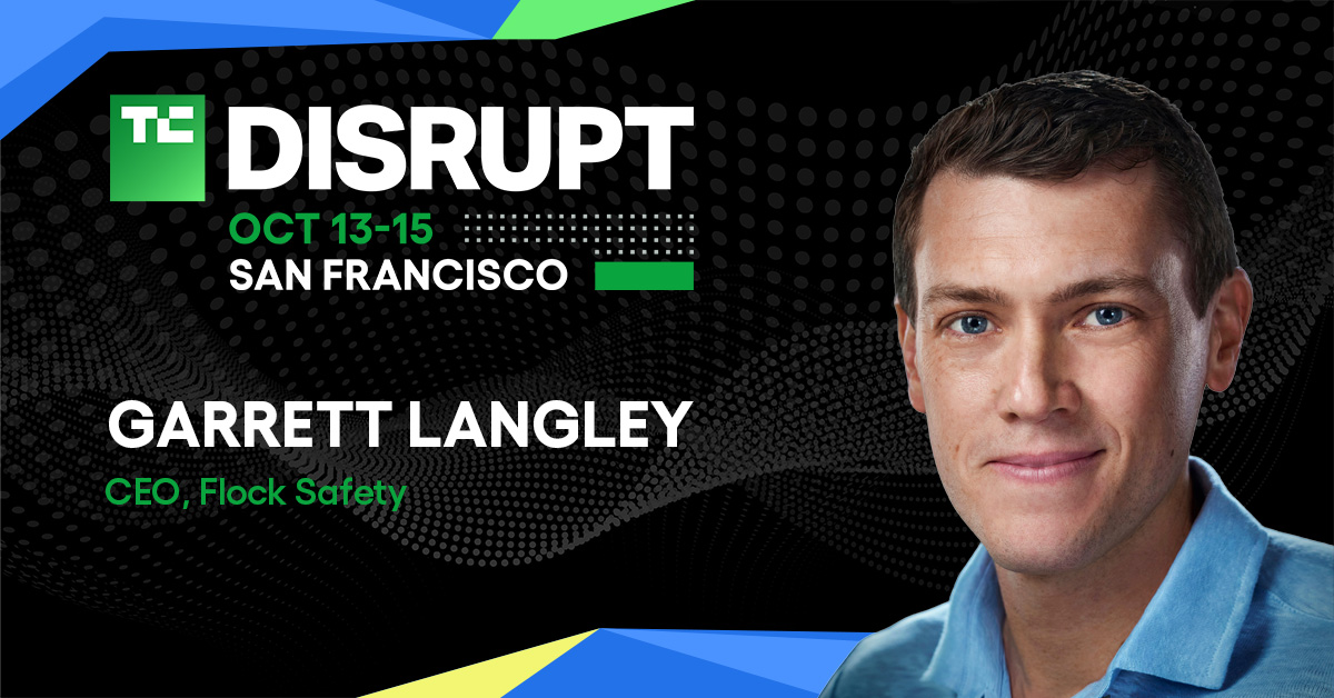 Flock Safety CEO to address surveillance debate at Disrupt 2026