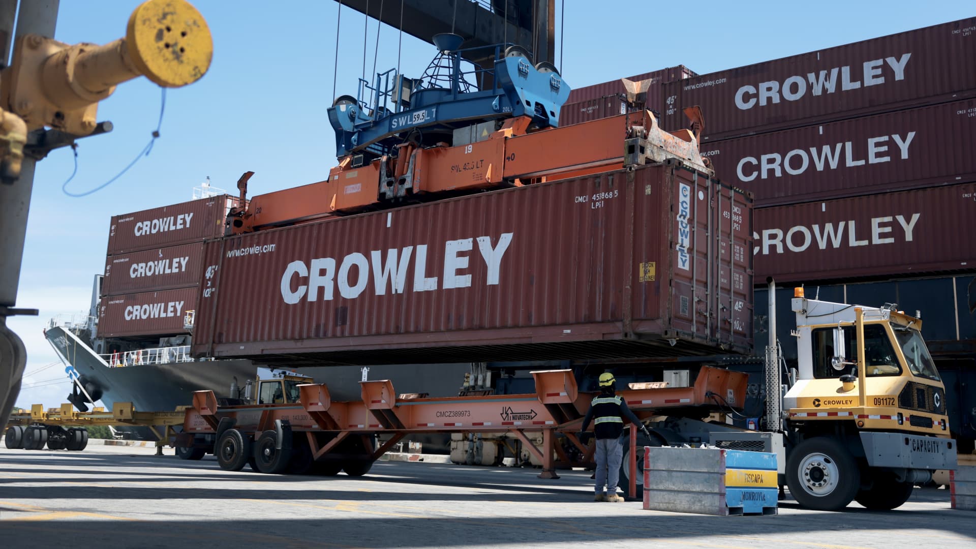 U.S. import prices rose in June as China costs hit 18-year monthly high