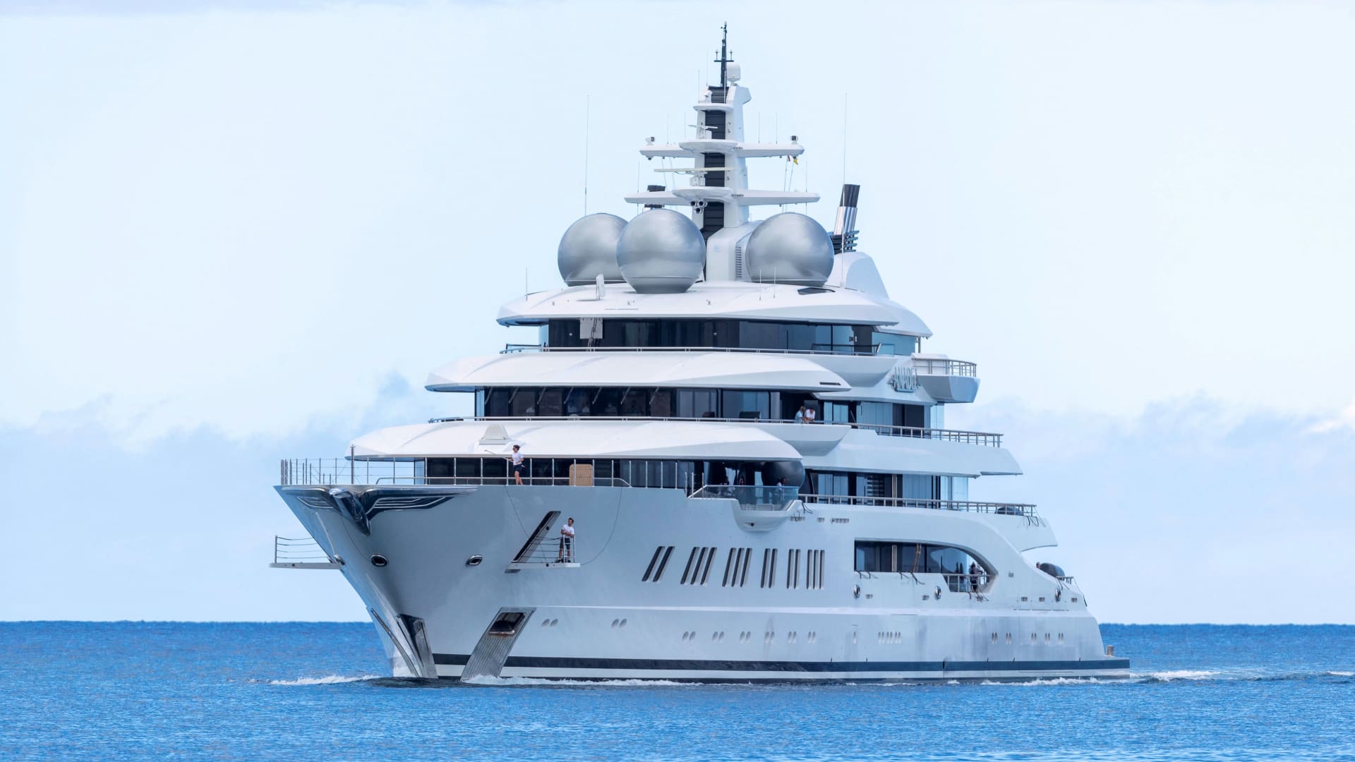Amadea yacht sale reportedly brought $187 million from Abbas Sajwani